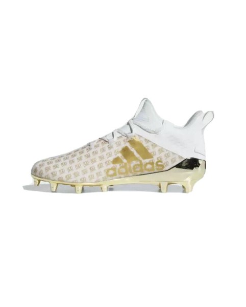 adidas Men's Adizero X Anniversary Football Cleats 100 Sz 15 White Gold Eh3489 for sale online 