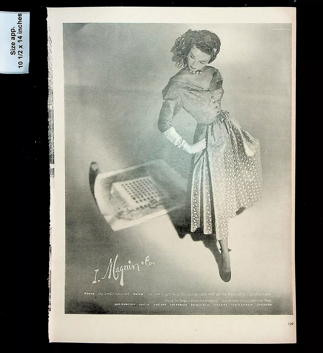 I magnin vintage clothing sale