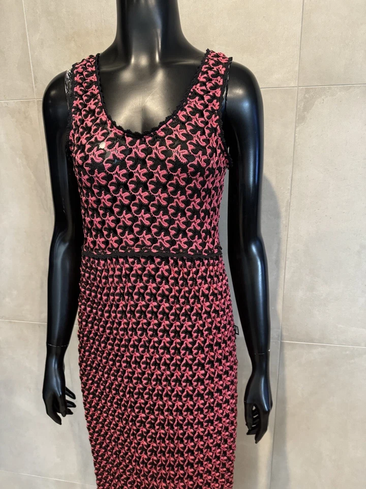Love Moschino Knit Dress Pink Size 8 - image 2 of 4
