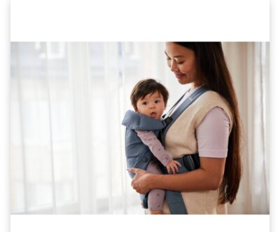 BabyBjörn Baby Carrier For 8-26lbs Baby Bjorn Carrier Black And