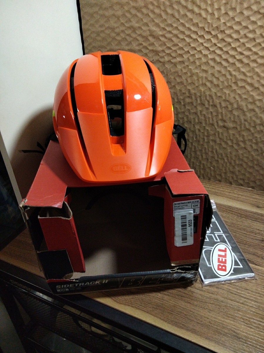 Bell Sidetrack Mips Cycling Helmet Child Orange Yellow