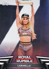 2018 Topps WWE Women's Revolution  Women's Royal Rumble Card #RR-13 Carmella
