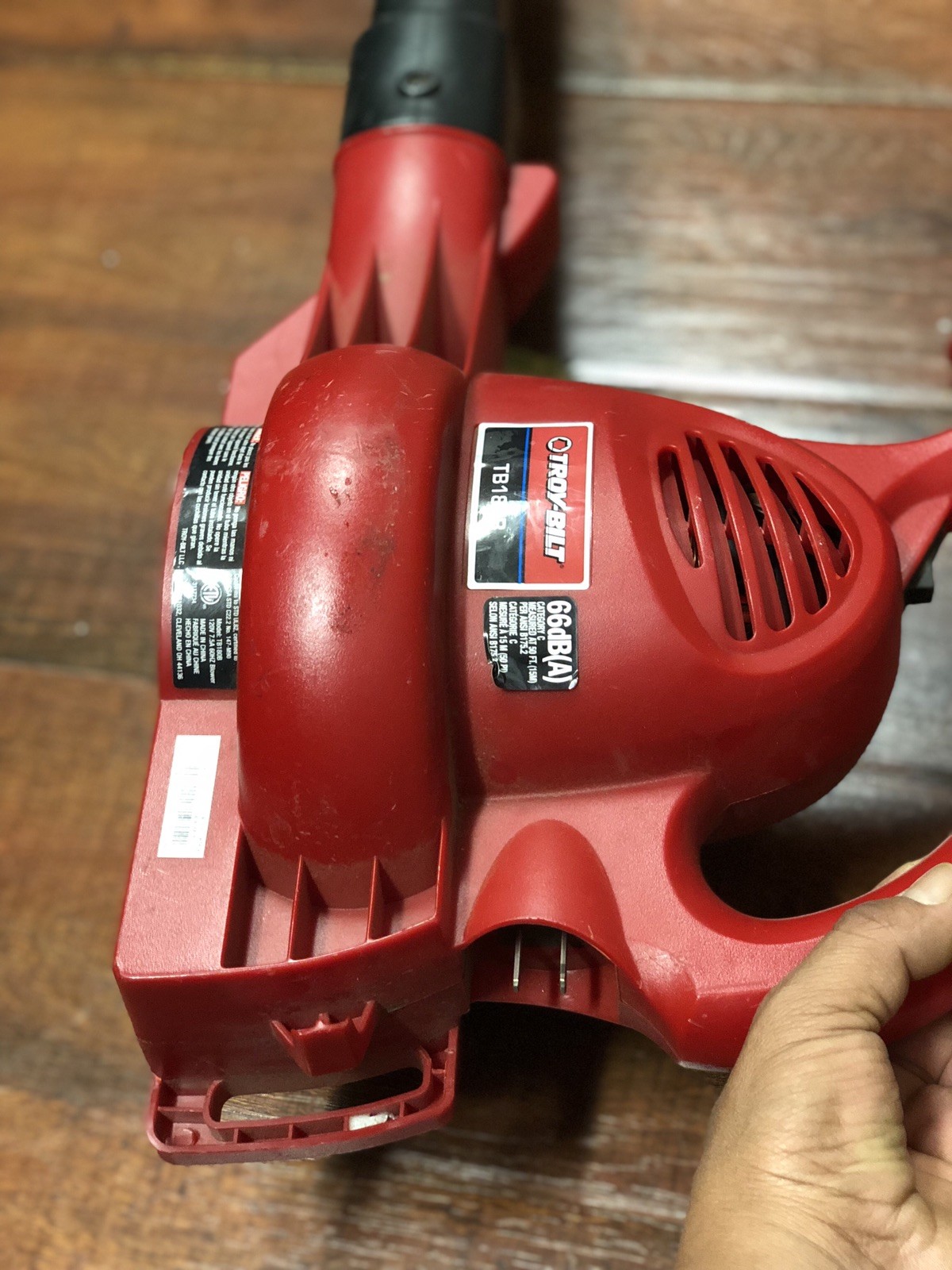 TroyBilt TB180B Leaf Blower eBay