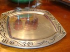 LENOX~METAL SERVEWARE~2 Platters ~1 RACK ~ Flat Tray 18”& Deep Dish Tray 18.25”