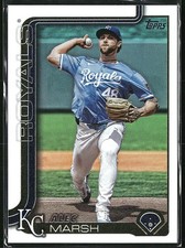 2025 Alec Marsh - #607 Rainbow Foil - Kansas City Royals a42