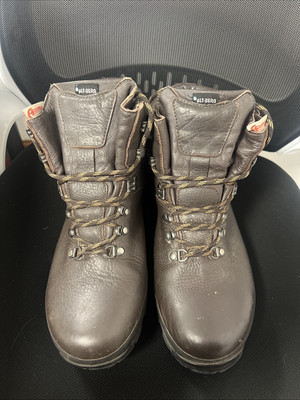 Altberg Fremington Mid Brown Leather Walking Boots Size UK 12