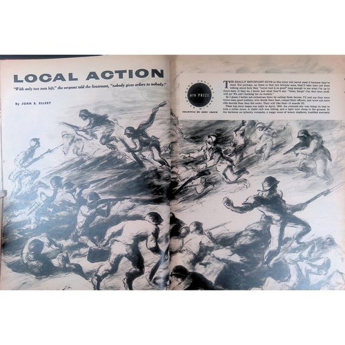 SAGA Men's Adventure Magazine OCT 1953 The Real Will Rogers Stories & Articles - Picture 6 of 11
