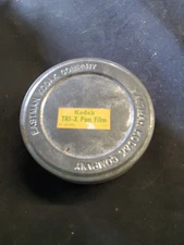 Vintage Collectible Eastman Kodak Company Tri-X Pan Film Empty Tin Container