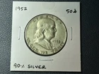 Estate Find 1952 S Franklin Half Dollar - Beautiful Coin and Piece of History