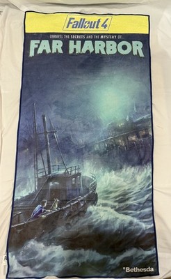 Fallout 4 Far Harbor Towel Loot Crate Exclusive 39'' X 19.5'' 2020 Bethesda