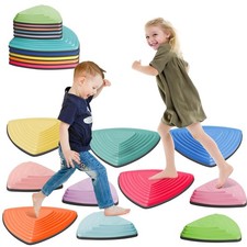 Stepping Stones for Kids Non-Slip Balance River Stones Toys Promoting Childre...