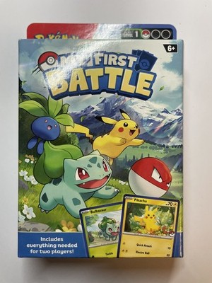Pokemon My First Battle Two Mini Starter Decks Pikachu & Bulbasaur Sealed Neu