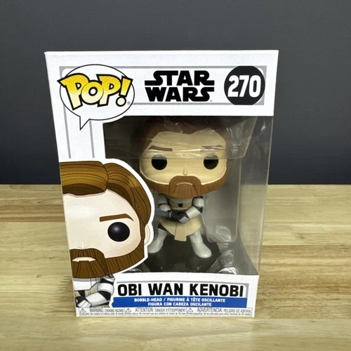 Funko Pop! Star Wars The Clone Wars 270 Obi Wan Kenobi Vinyl Figure
