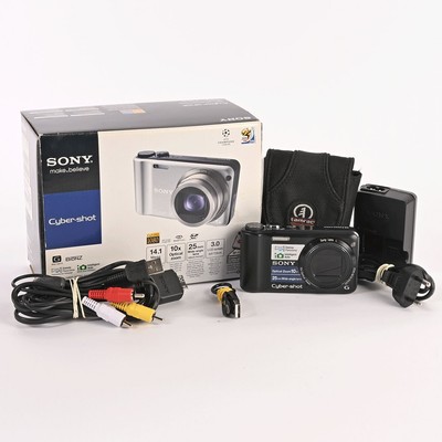 Sony Cyber-shot DSC-H55 Digitalkamera 14,1 Megapixel 10-fach optischer Zoom SHP 