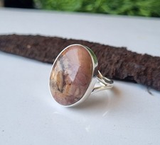 Butterfly Jasper Ring 925 Sterling Silver Trending Handmade Gift Her Ring PG1195