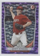 2014 Bowman Draft Purple Ice 65/99 Wyatt Strahan #DP97 5m0