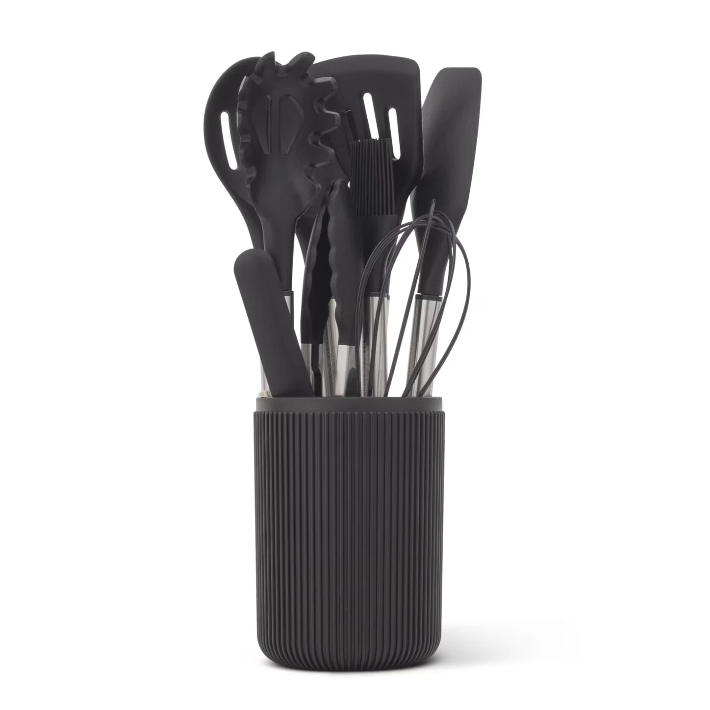 Thyme & Table 10-Piece Silicone Gadget Set - Taupe