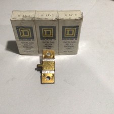 Square D B 17.5 Overload Relay Thermal Unit lot of 3 NEW Ships Same Day