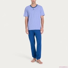 Men's Pajamas Trittico 100 Cotton Ragno U909NT