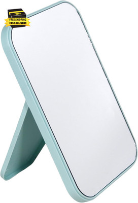 Desk Makeup Mirror,Portable Desk Vanity Mirror with Foldable Stand,Table Hand Mi