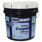 HENRY 663 4 GAL Henry 663 Outdoor Carpet Adhesive 4 GAL