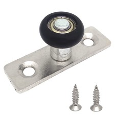 2pcs Sliding Door Roller Guide Wheel,Ball Bearings Design,Barn Door Floor Gui...