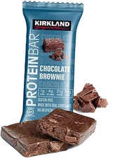 KIRKLAND CHOCOLATE BROWNIE PROTEIN BARS- 20 BARS KOSHER GLUTEN FREE