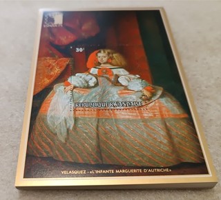 / 100X RWANDA MNH PAINTING