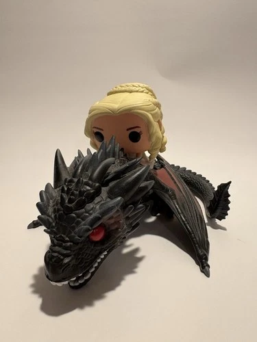 OOB Funko Pop! Rides Game of Thrones Daenerys Riding Fiery Drogon #68