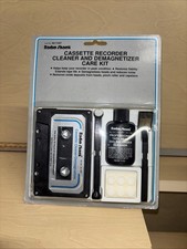 Radio Shack Cassette Recorder Cleaner  Demagnetizer Care Kit 44-1167