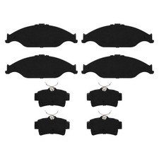 Front Rear Ceramic Brake Pads For Ford Mustang Gt Base 99-04 D804 D627 Not Cobra