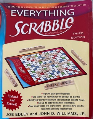 Everything Scrabble by Joe Edley and John Williams (2018, Trade Paperback)