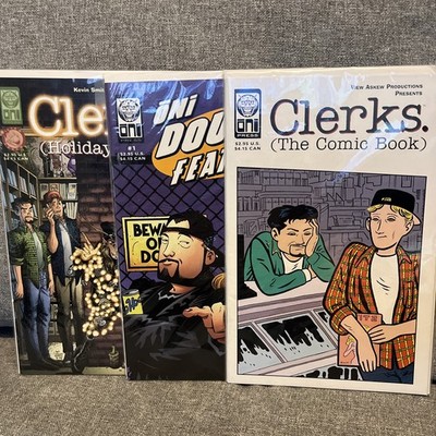 Clerks Comic Book Bundle 3x - Holiday Special / ONI Double Feature - ONI Press 