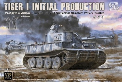Border Model BT-014 1/35 Tiger I Initial Production German Tank Model Kit