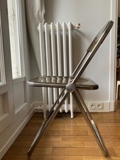 3 chaises Plia dessinées par Giancarlo Piretti pour Design Studio Castelli