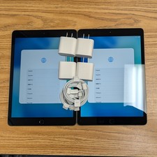 Lot of 4 Apple iPad 8th Gen 10.2" A2270 32GB Space Gray 100% Battery A+ LN