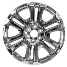 04741 Reconditioned OEM Plated Chrome Aluminum Wheel 22 x 9 inches