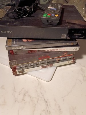 Sony BDP-S1700 1080p Blu-ray/DVD Player w Remote/ Bonus Movies Incl..