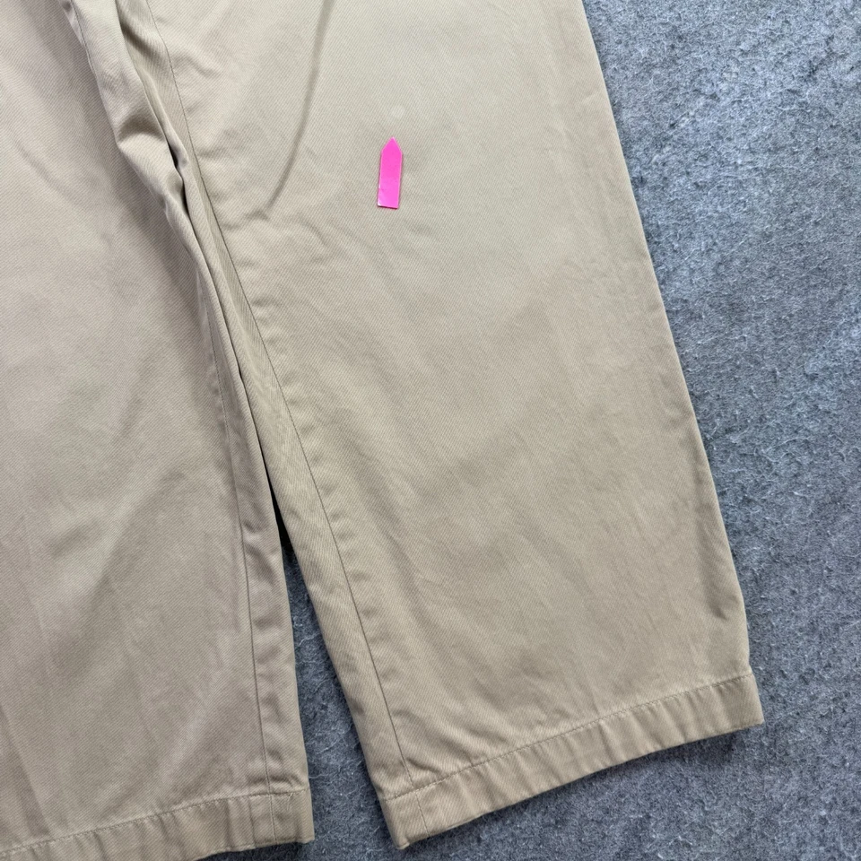 Bill's Khakis Pants Men 36 x 30 Beige Khaki Classic Fit M2 Flat Front b111 - Image 3 of 4