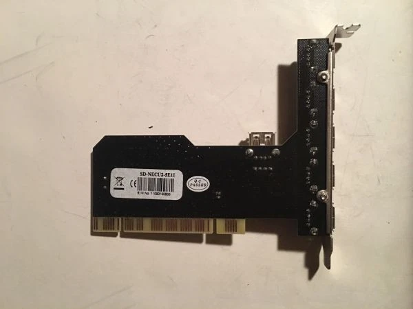 Syba 6 port (5+1) usb 2.0 pci card , next chipset sd-necu2-5e1i - Image 2 of 3