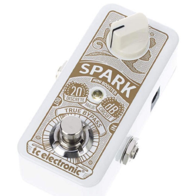 TC Electronic SPARK MINI BOOSTER Ultra-Compact Booster Pedal with PrimeTime Swit
