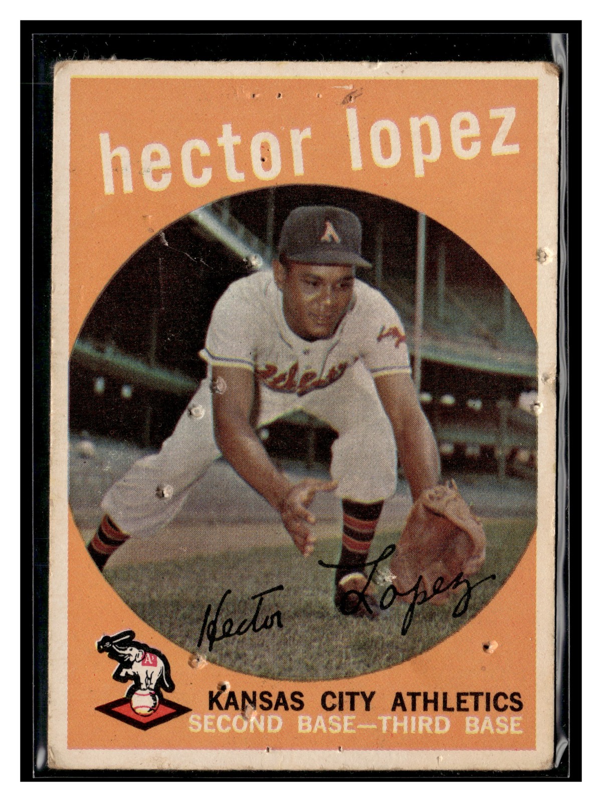1959 Topps #402 Hector Lopez