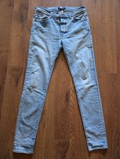 Amiri clay indigo skinny jeans