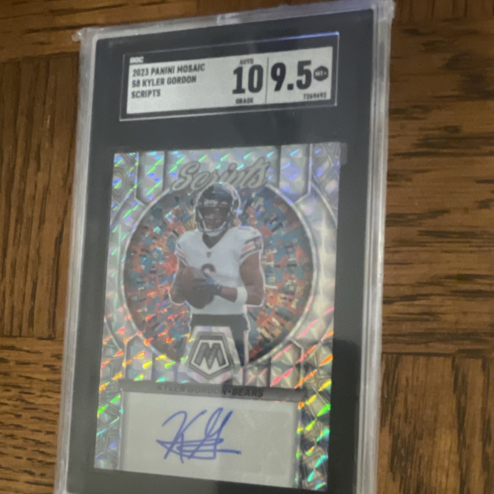 S8 Script 2023 Panini Mosaic - Scripts Kyler Gordon #S8 (AU) for sale online | eBay