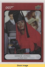 2020 James Bond Villains & Henchmen Acetate as May Day Grace Jones #14 READ o1h