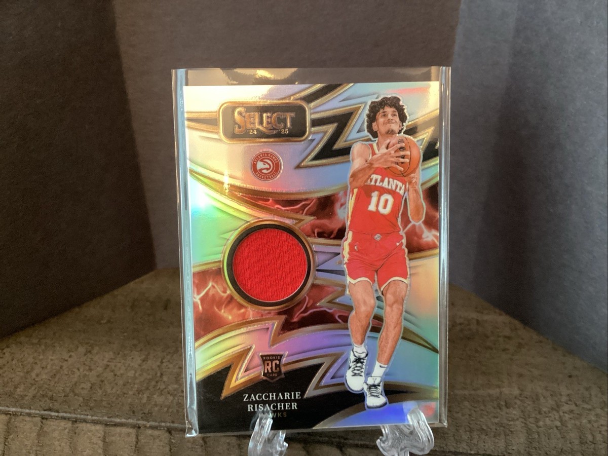 24-25 Panini Select Zaccharie Risacher Sparks Rookie Patch