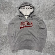 Vintage Y2K Women's Abercrombie Fitted Hoodie