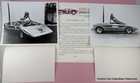 Orig Press Photographs Auto Expo '72 Los Angeles Maserati Boomerang Prototype — photo 1