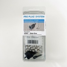 Azek NEW Slate Gray Pro Plug System Plugs And Composite Tool Kit 375 Pieces