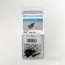 Azek NEW Slate Gray Pro Plug System Plugs And Composite Tool Kit 375 Pieces